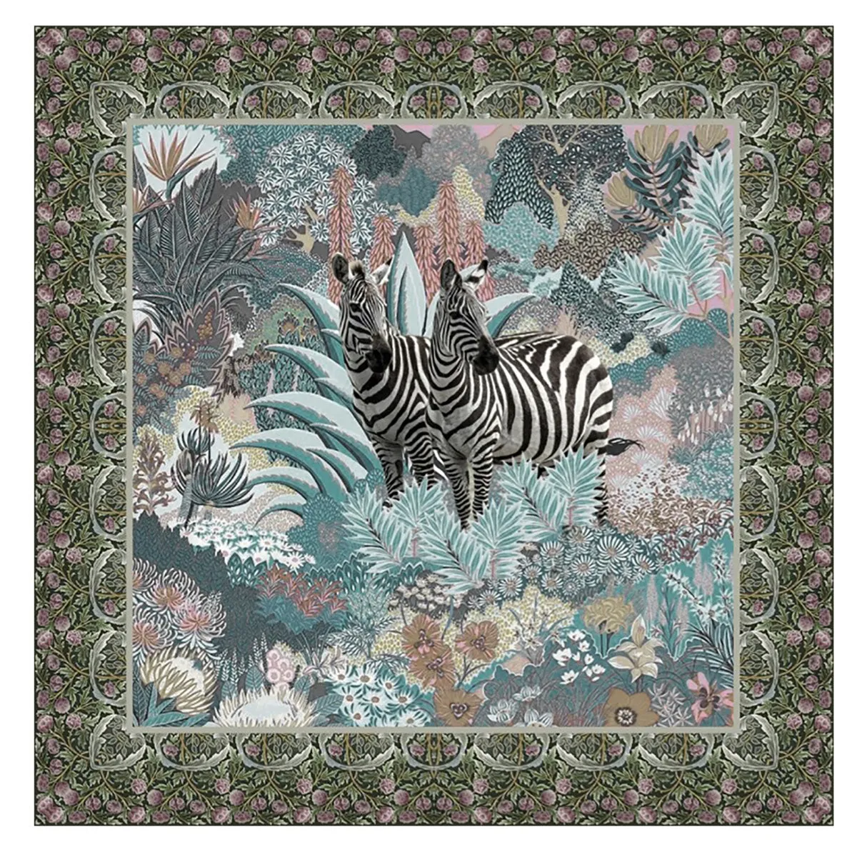 100% Silk Scarves 90 x 90
