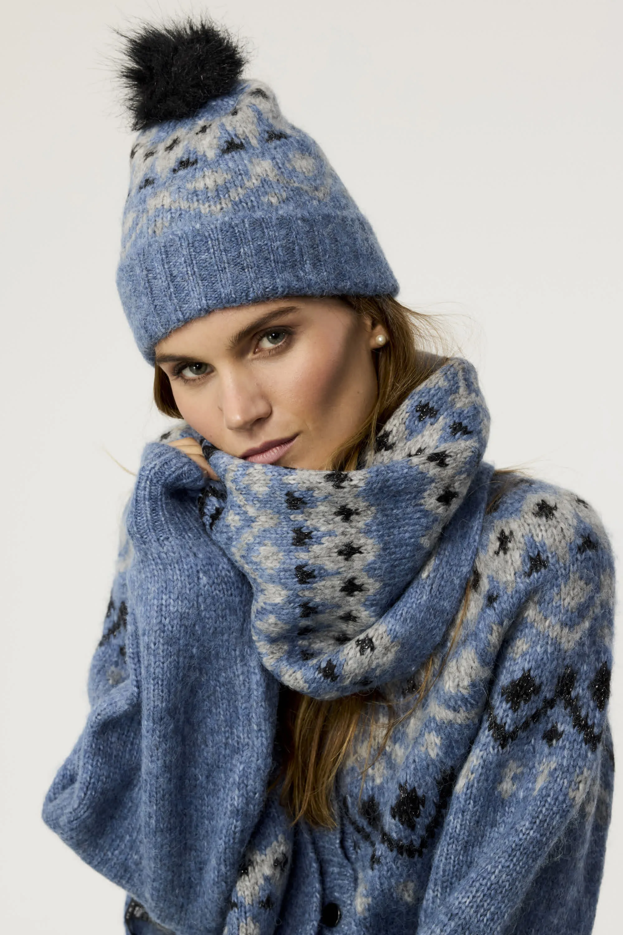 Asher Fair Isle Beanie