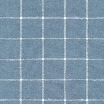 Boy's Necktie / Chambray Linen Window Pane