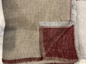 Cashmere Wrap/Throw/Blanket - Desert Sand