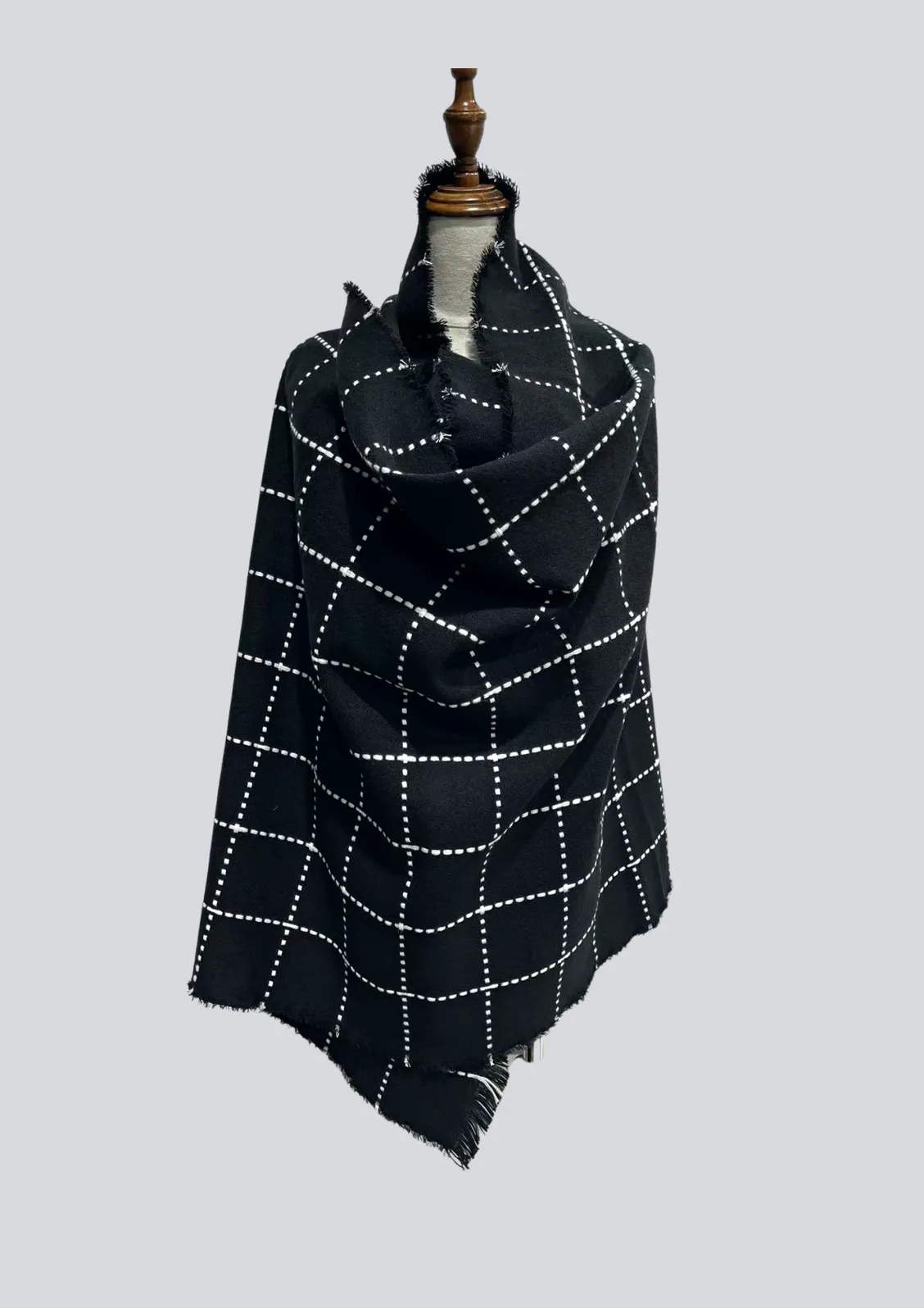 CHECK WINTER SCARF