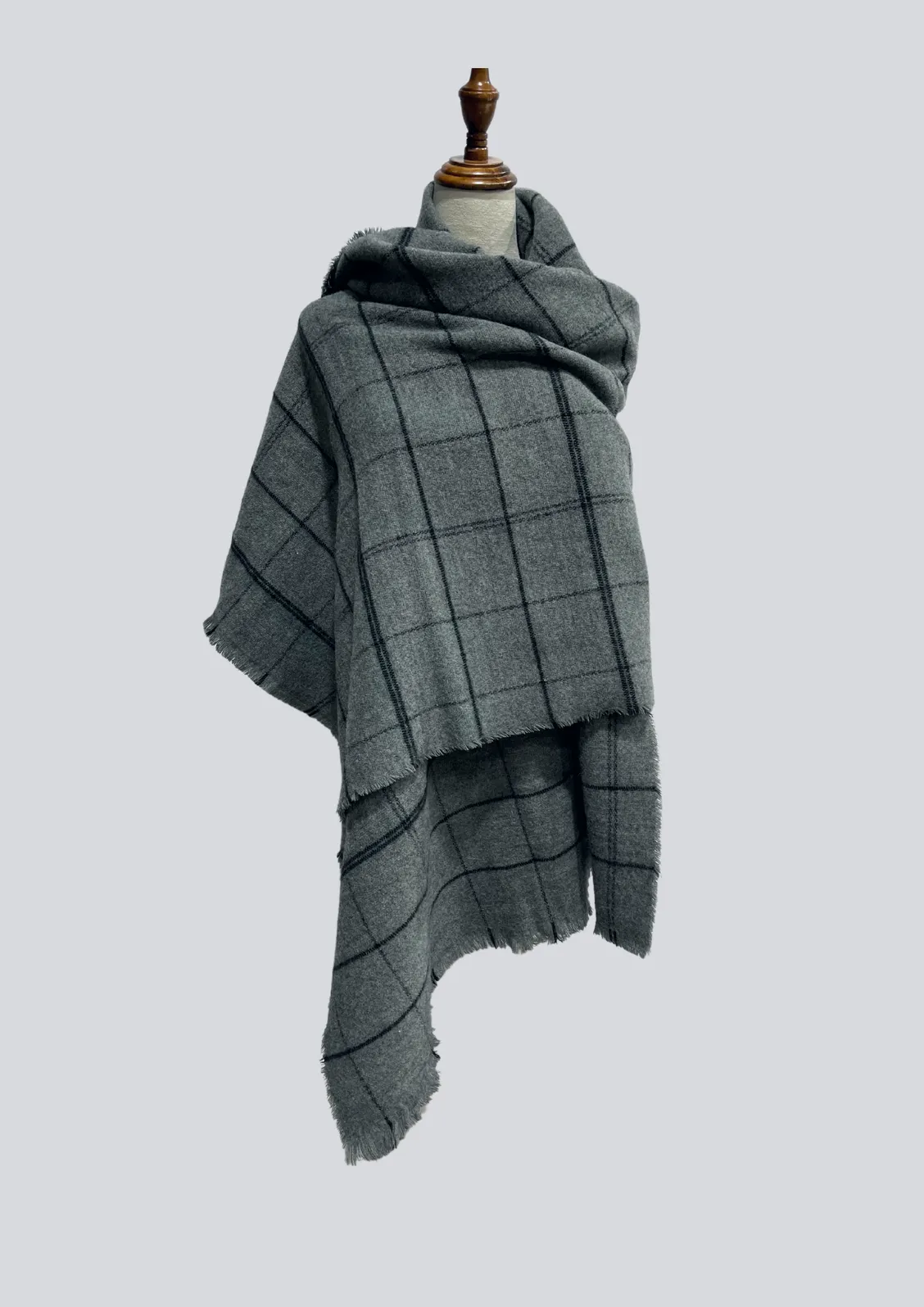 CHECK WINTER SCARF