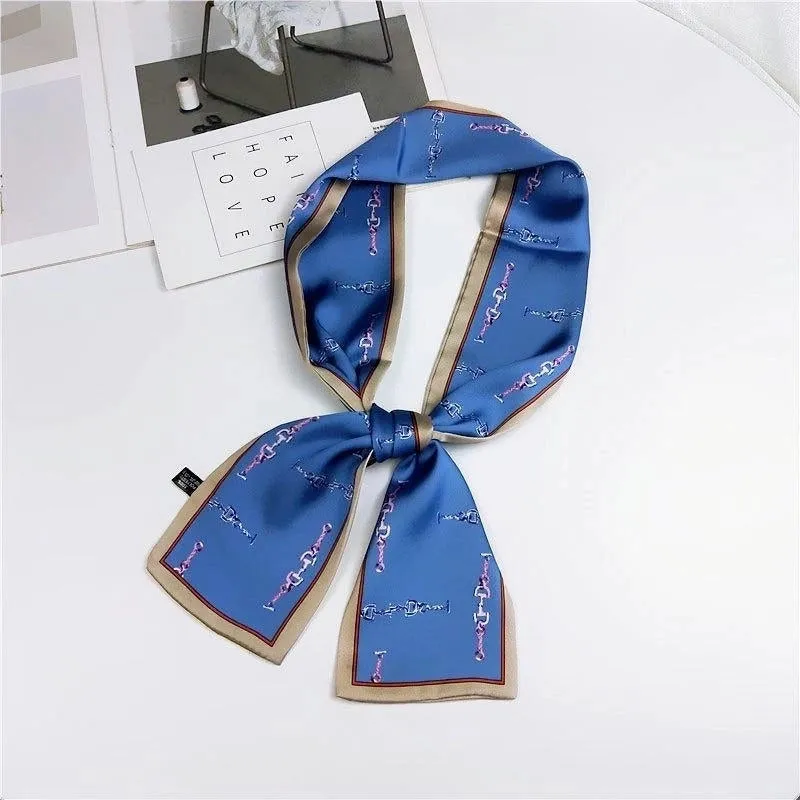 Fashion Double-sided Flat-length Long Scarf Scarf Nhmn138601