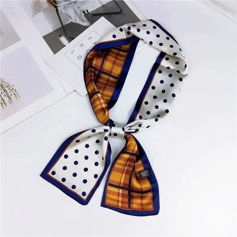 Fashion Double-sided Flat-length Long Scarf Scarf Nhmn138601