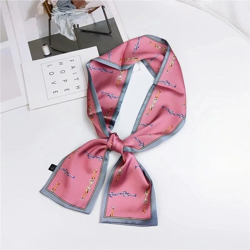 Fashion Double-sided Flat-length Long Scarf Scarf Nhmn138601
