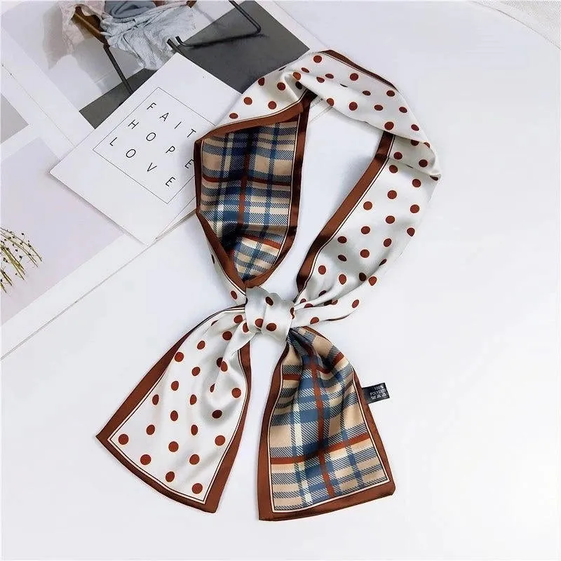Fashion Double-sided Flat-length Long Scarf Scarf Nhmn138601