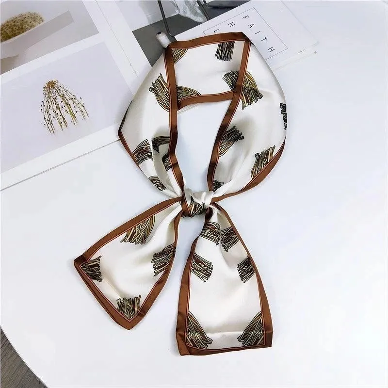 Fashion Double-sided Flat-length Long Scarf Scarf Nhmn138601
