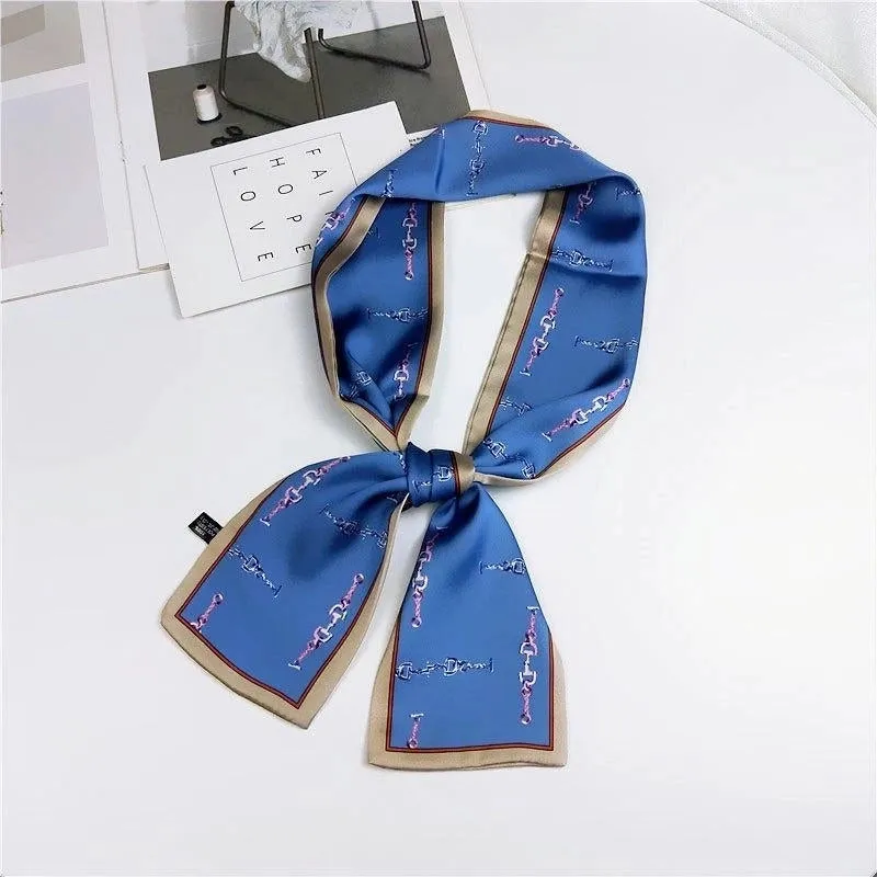 Fashion Double-sided Flat-length Long Scarf Scarf Nhmn138601
