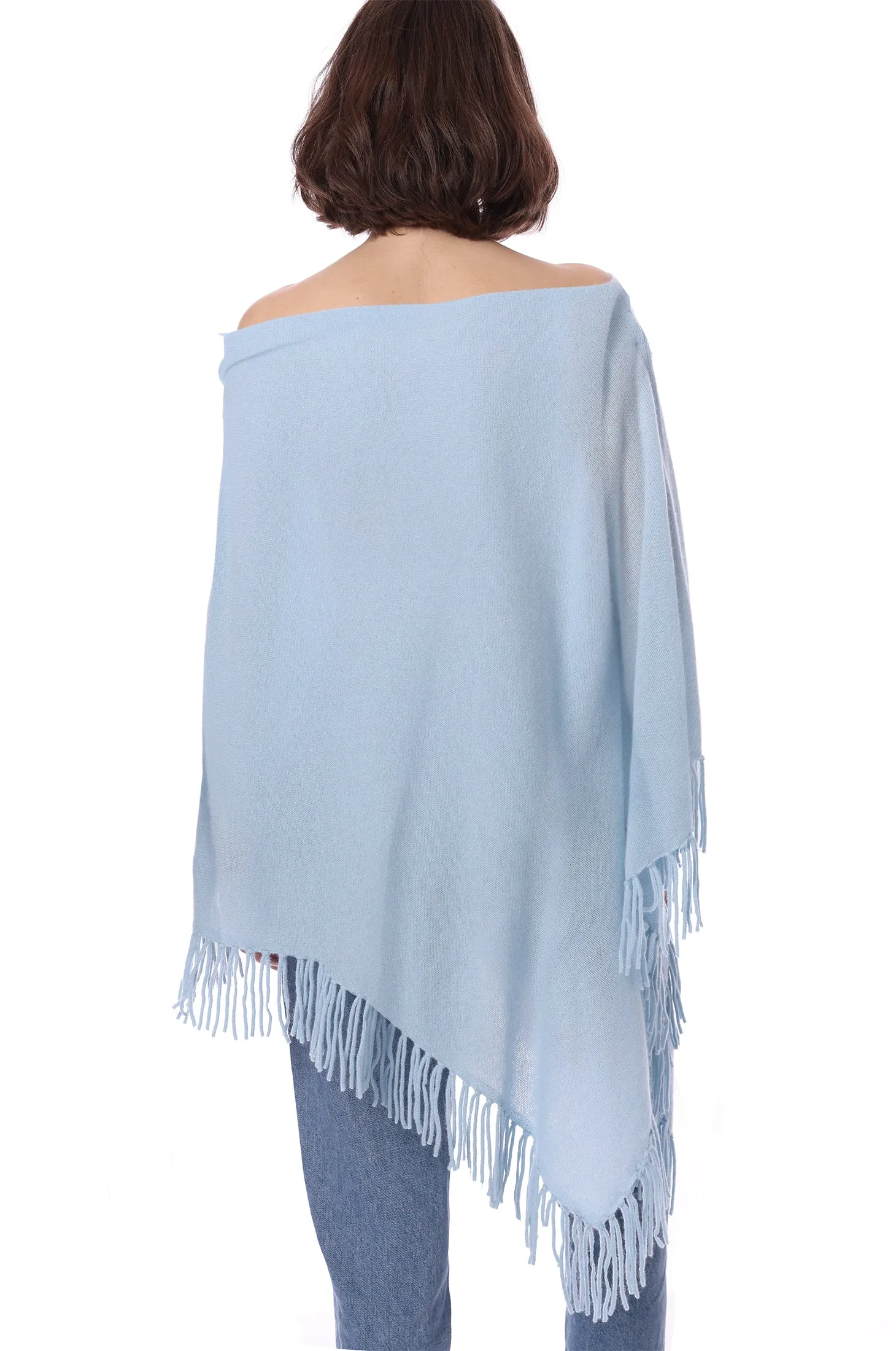 FRINGE RUANA