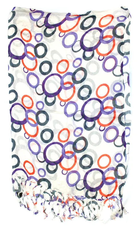 Girls Printed Fashion Casual Fall / Spring Scarves Wholesale