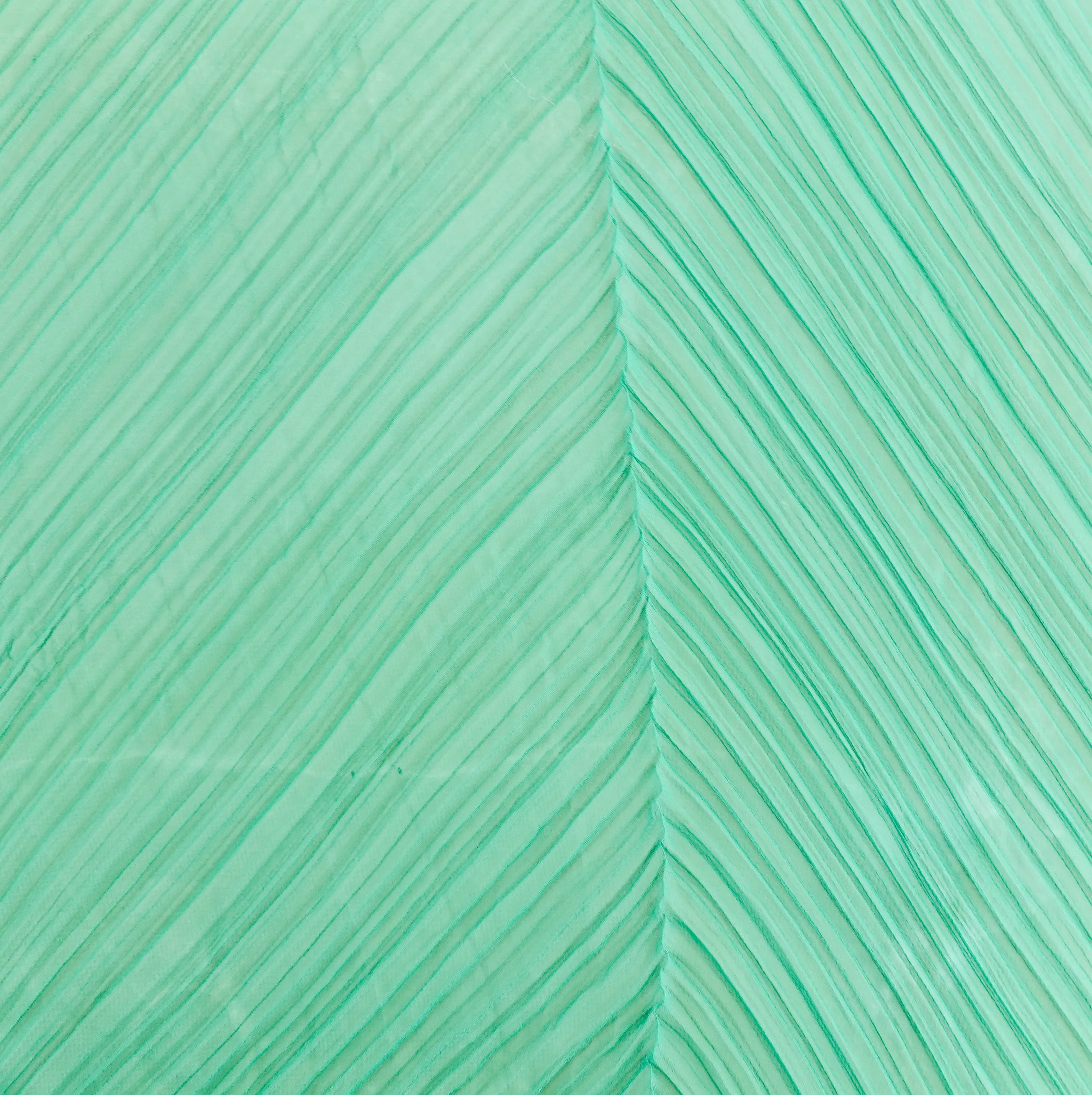 Green scarf