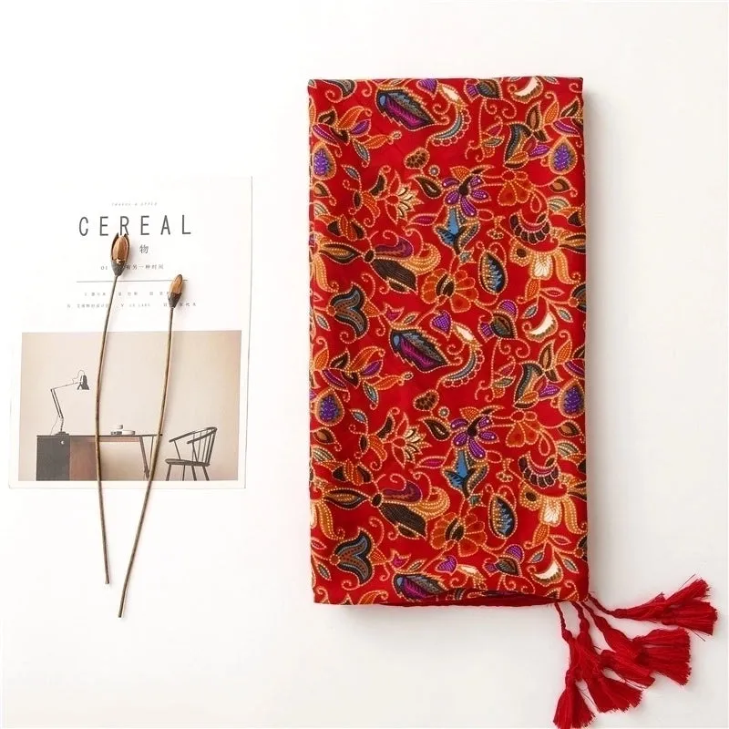 Hot Selling Fashion Cotton And Linen Silk Scarf Wholesale