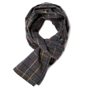 {ie Scarf / Grey Plaid
