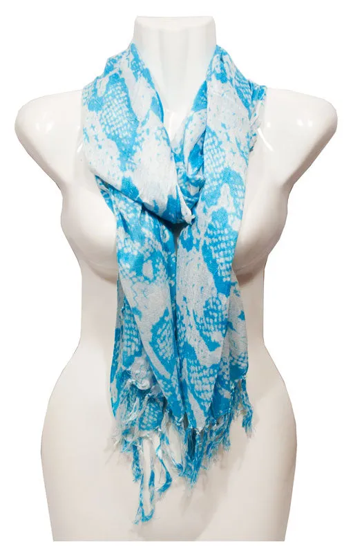 Ladies Printed Fashion Fall / Spring Scarves Wholesale