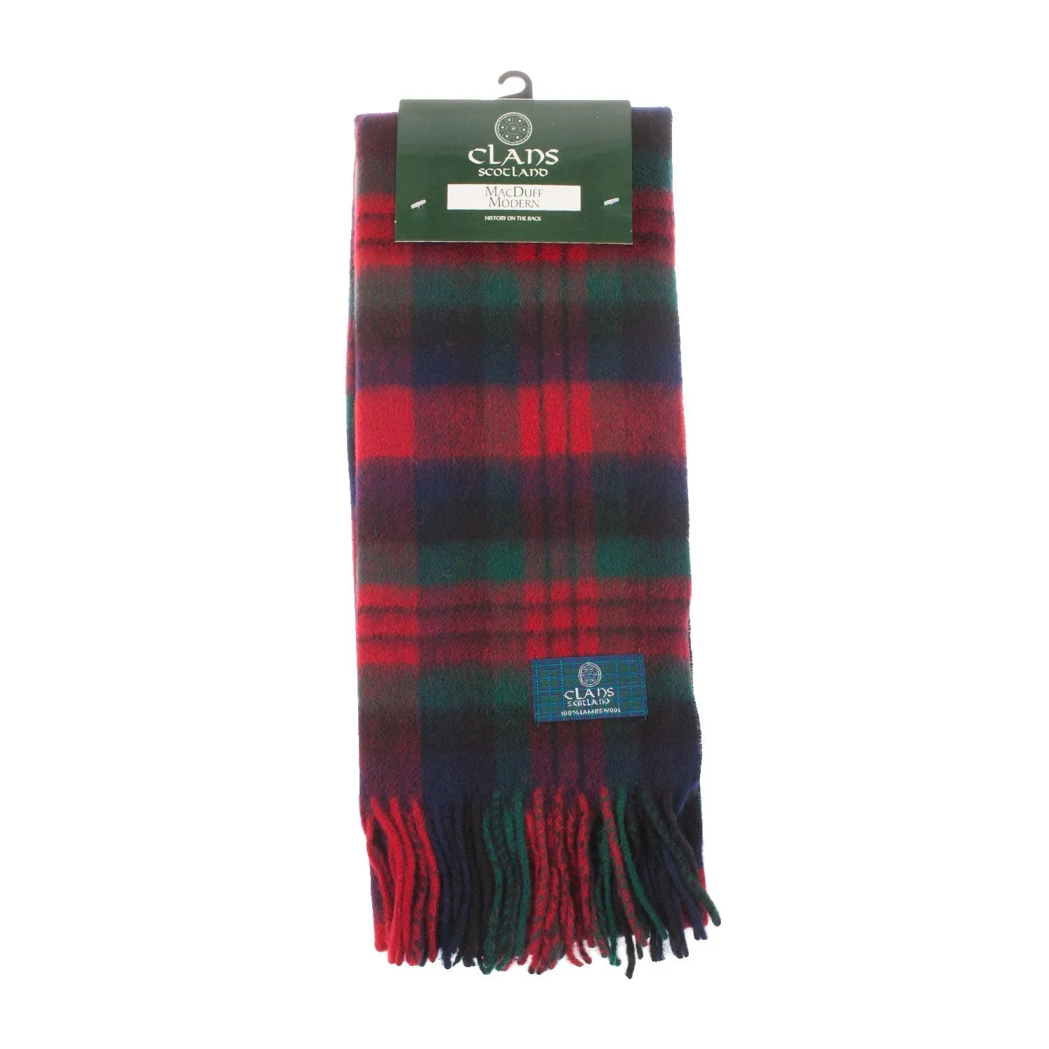 Lambswool Scottish Tartan Clan Scarf  Macduff