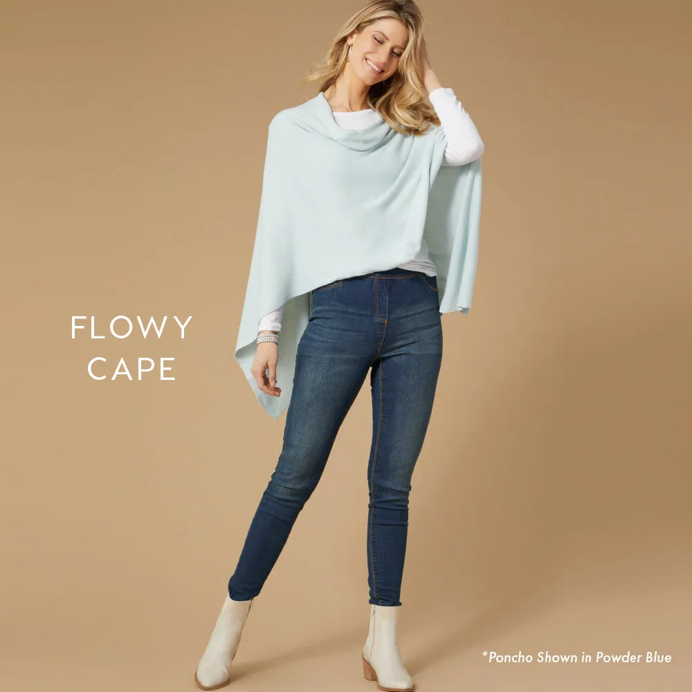 Lightweight Poncho - Fig