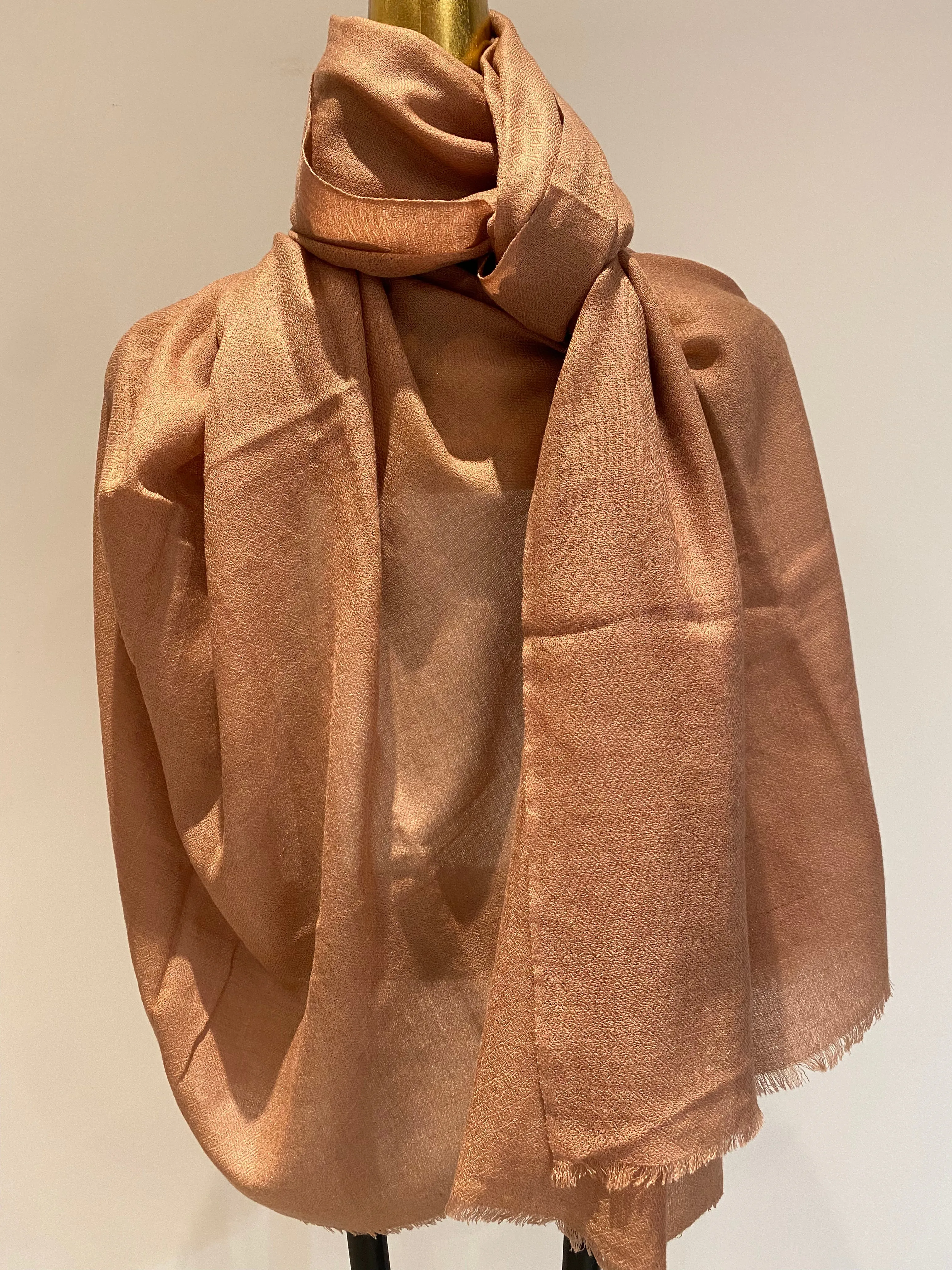 Luxury Light Cashmere Shawl -  Winter Sale 50% Off - At checkout use code Winter50%