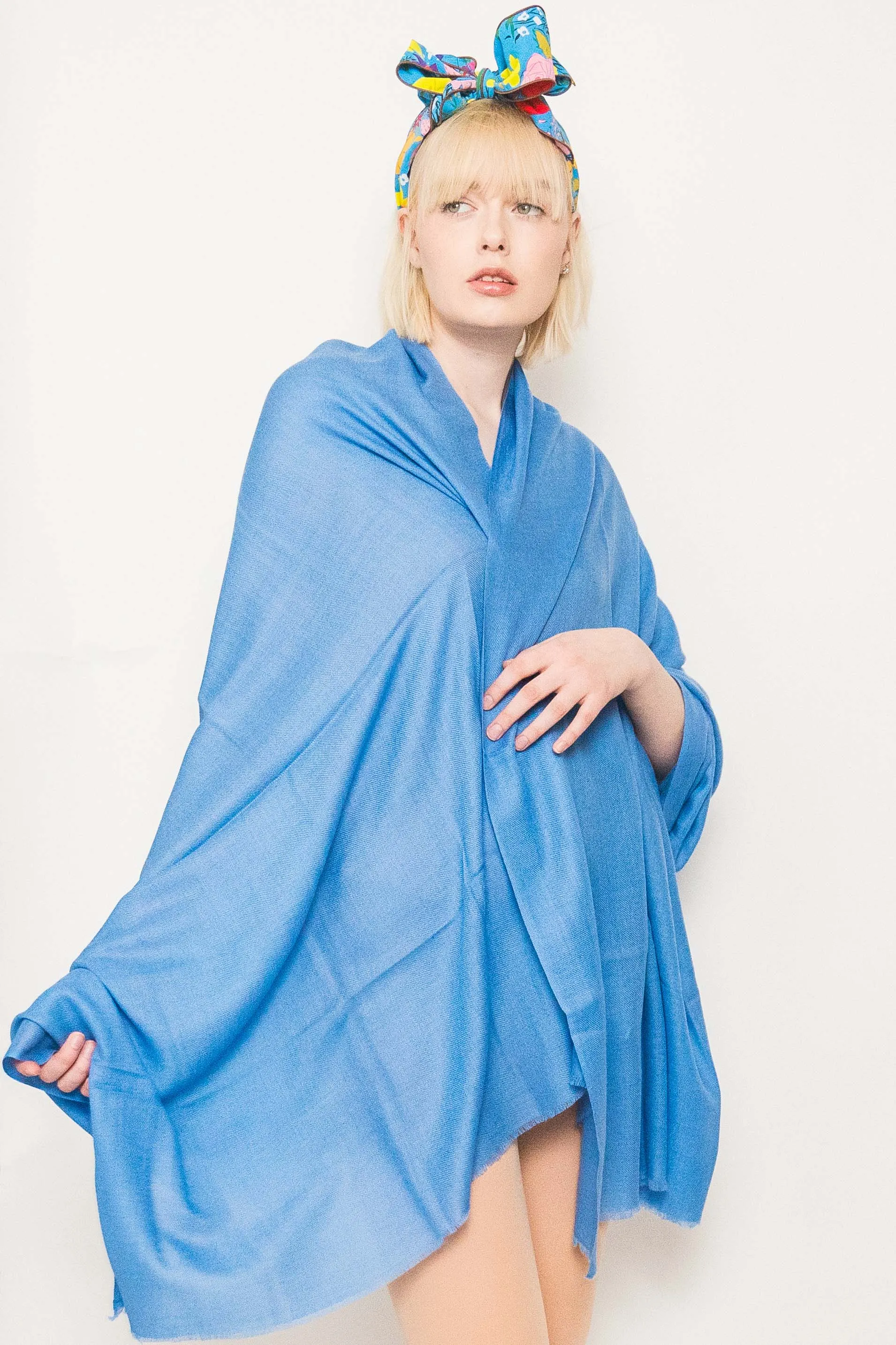 Luxury Light Cashmere Shawl -  Winter Sale 50% Off - At checkout use code Winter50%