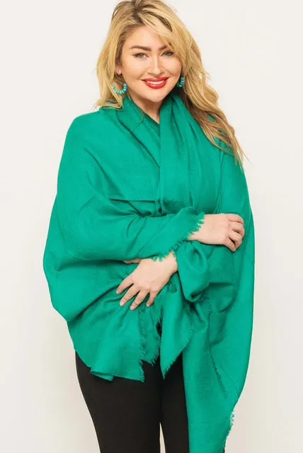 Luxury Light Cashmere Shawl -  Winter Sale 50% Off - At checkout use code Winter50%