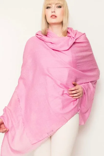 Luxury Light Cashmere Shawl -  Winter Sale 50% Off - At checkout use code Winter50%
