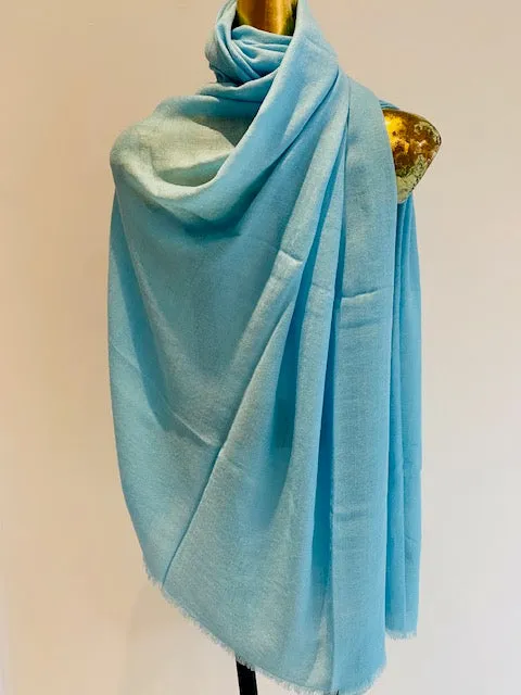 Luxury Light Cashmere Shawl -  Winter Sale 50% Off - At checkout use code Winter50%