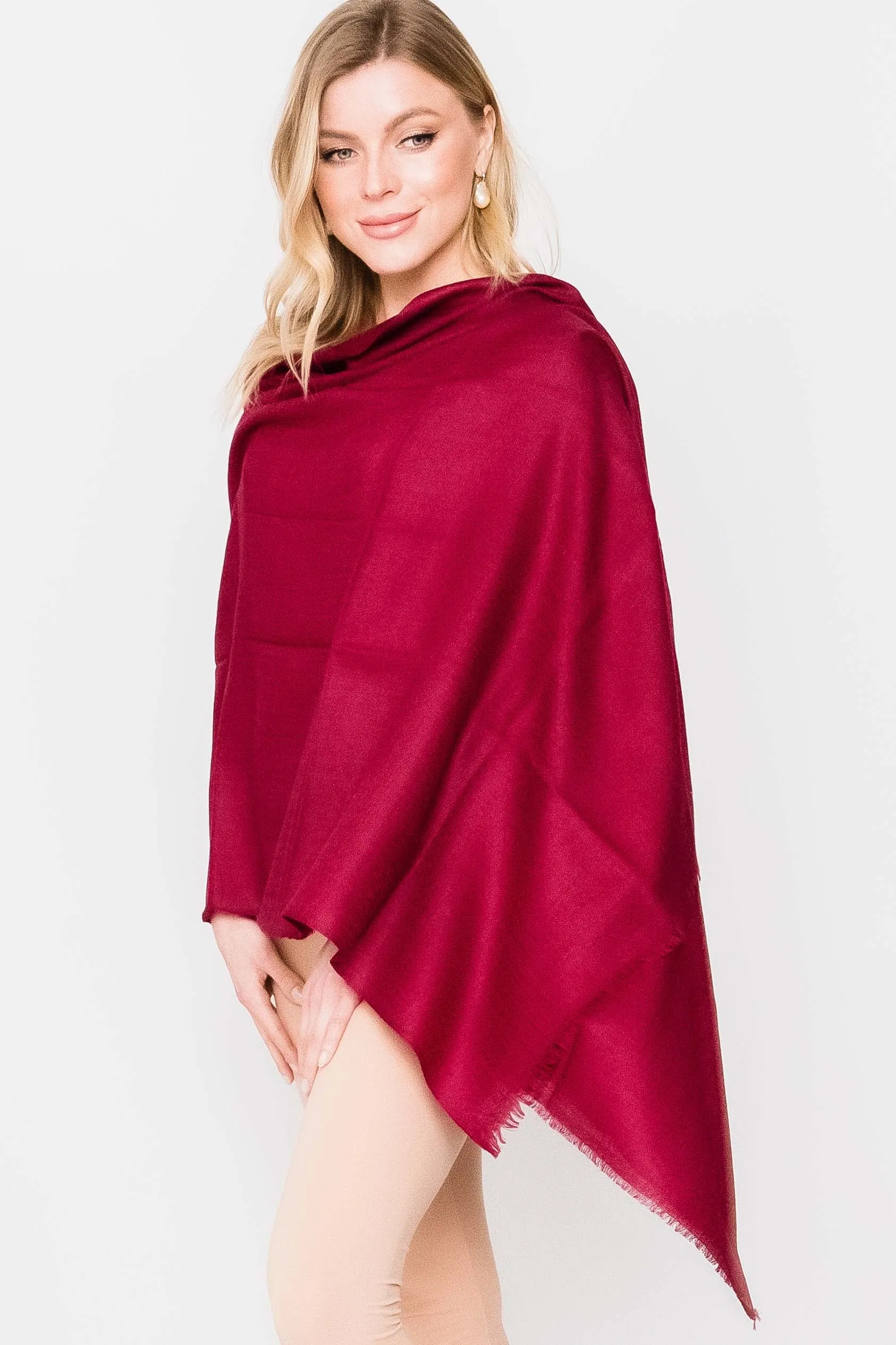 Luxury Light Cashmere Shawl -  Winter Sale 50% Off - At checkout use code Winter50%