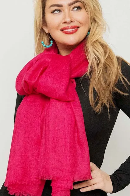 Luxury Light Cashmere Shawl -  Winter Sale 50% Off - At checkout use code Winter50%