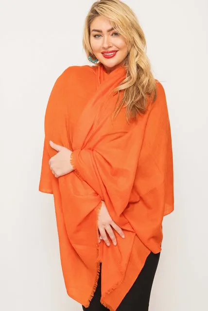 Luxury Light Cashmere Shawl -  Winter Sale 50% Off - At checkout use code Winter50%