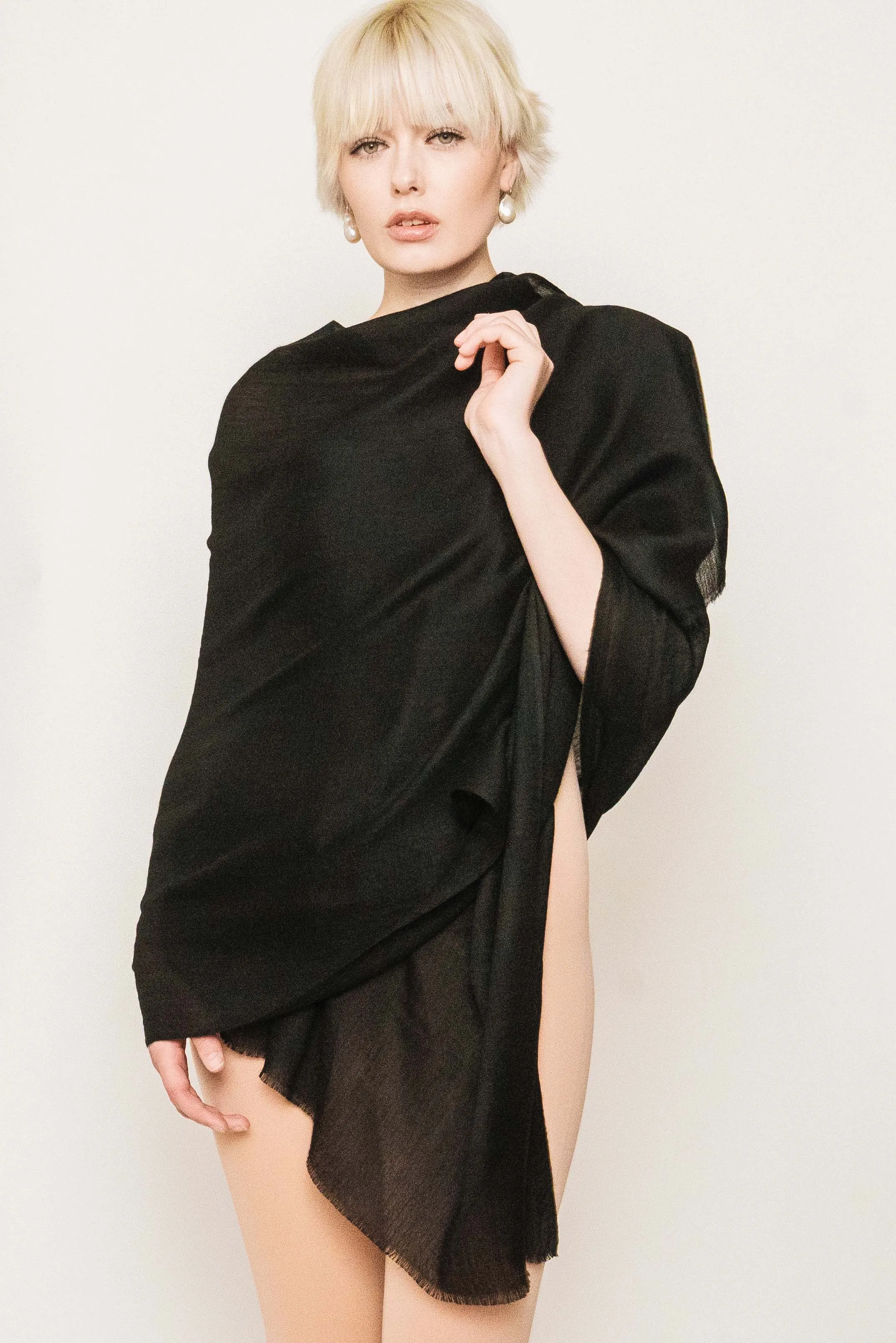 Luxury Light Cashmere Shawl -  Winter Sale 50% Off - At checkout use code Winter50%