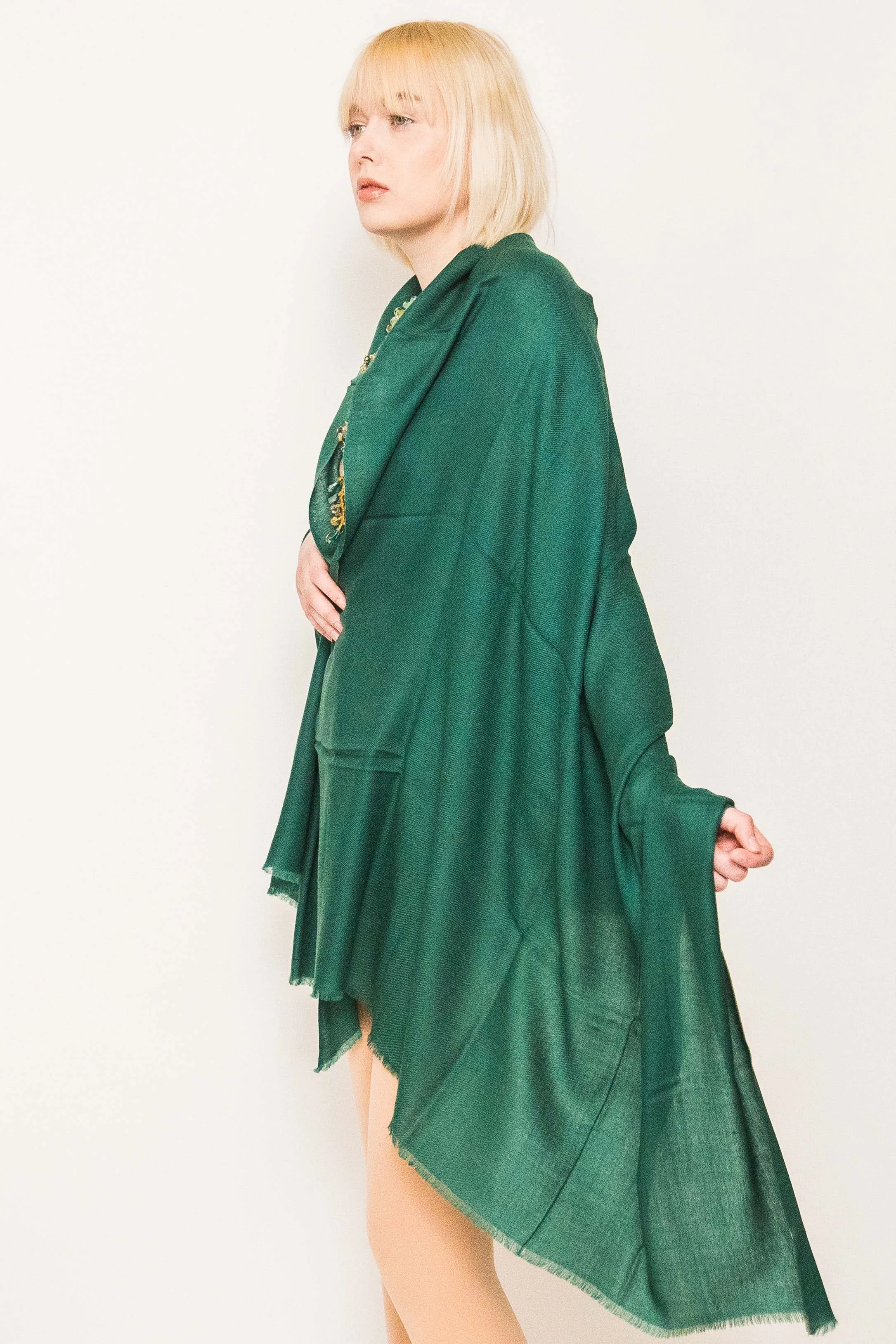 Luxury Light Cashmere Shawl -  Winter Sale 50% Off - At checkout use code Winter50%