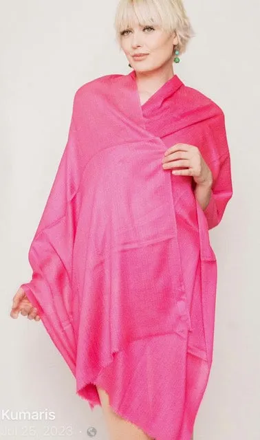 Luxury Light Cashmere Shawl -  Winter Sale 50% Off - At checkout use code Winter50%