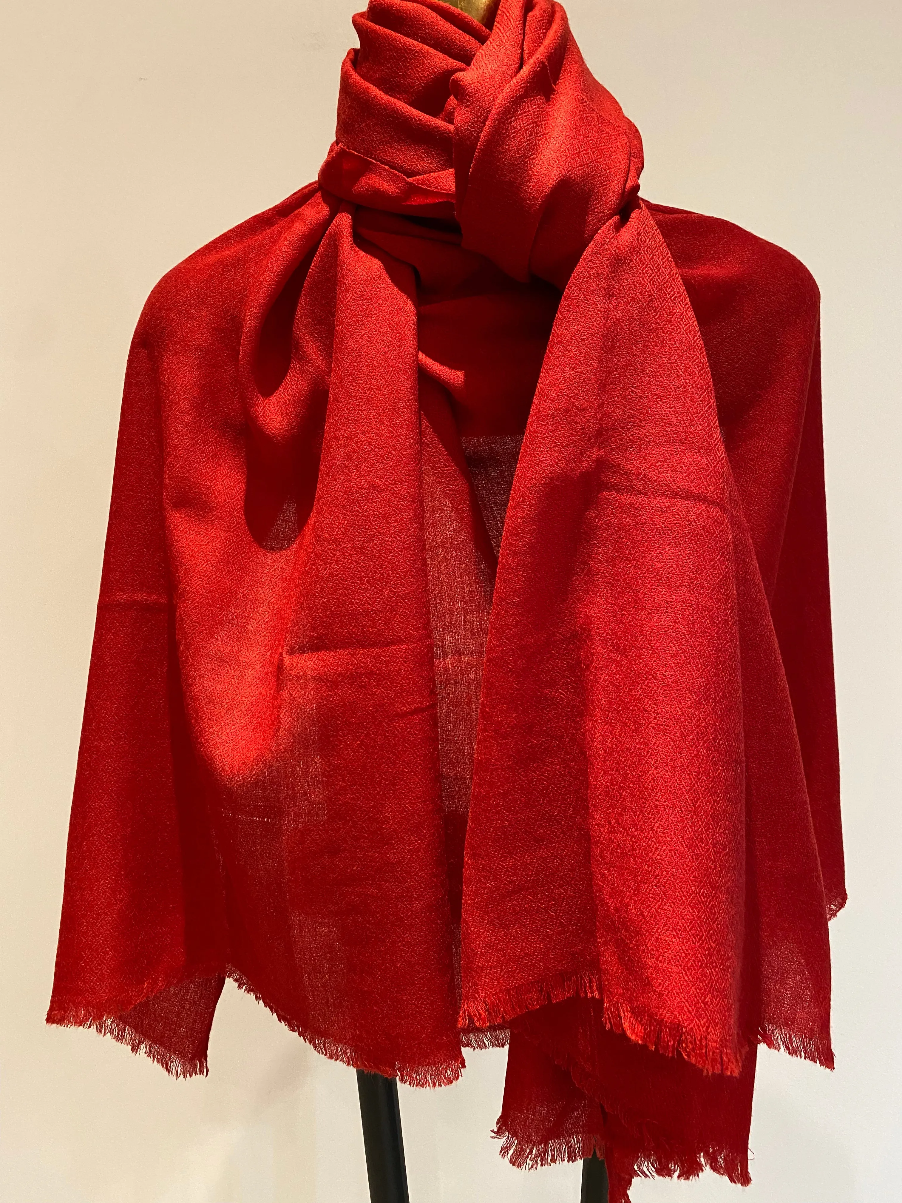 Luxury Light Cashmere Shawl -  Winter Sale 50% Off - At checkout use code Winter50%