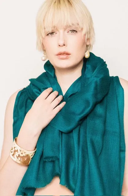 Luxury Light Cashmere Shawl -  Winter Sale 50% Off - At checkout use code Winter50%