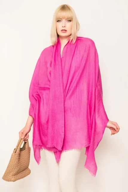 Luxury Light Cashmere Shawl -  Winter Sale 50% Off - At checkout use code Winter50%