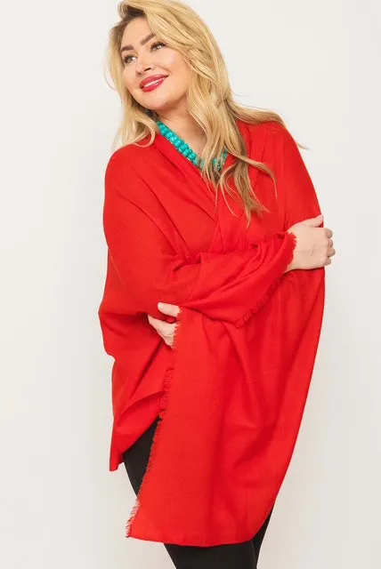 Luxury Light Cashmere Shawl -  Winter Sale 50% Off - At checkout use code Winter50%