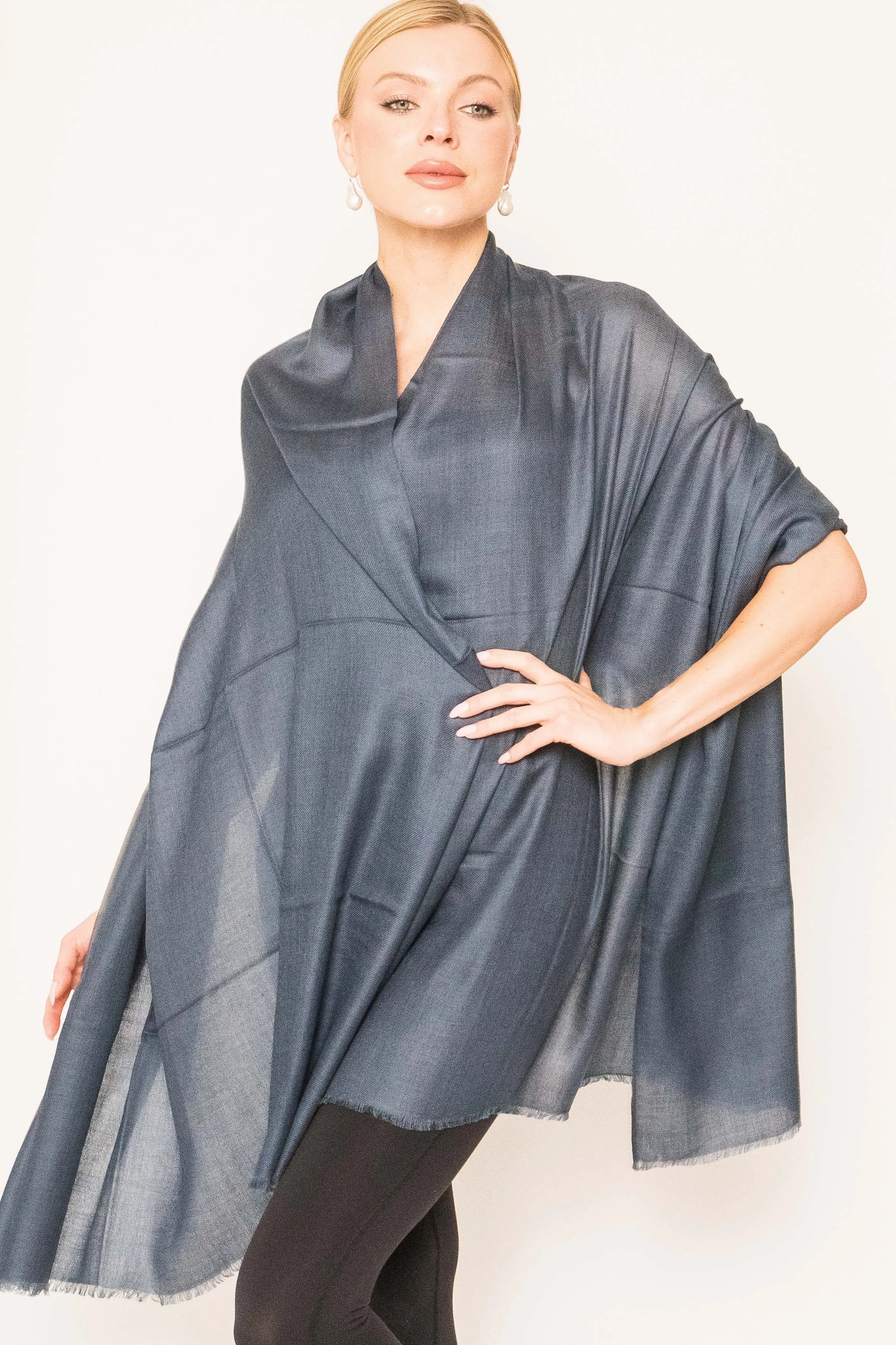 Luxury Light Cashmere Shawl -  Winter Sale 50% Off - At checkout use code Winter50%
