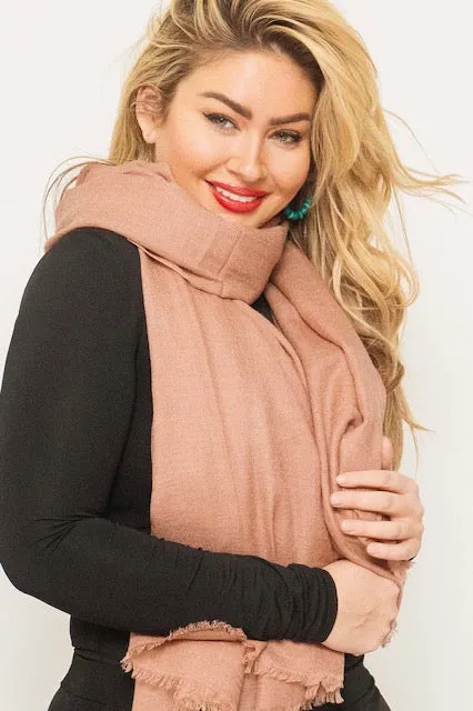 Luxury Light Cashmere Shawl -  Winter Sale 50% Off - At checkout use code Winter50%
