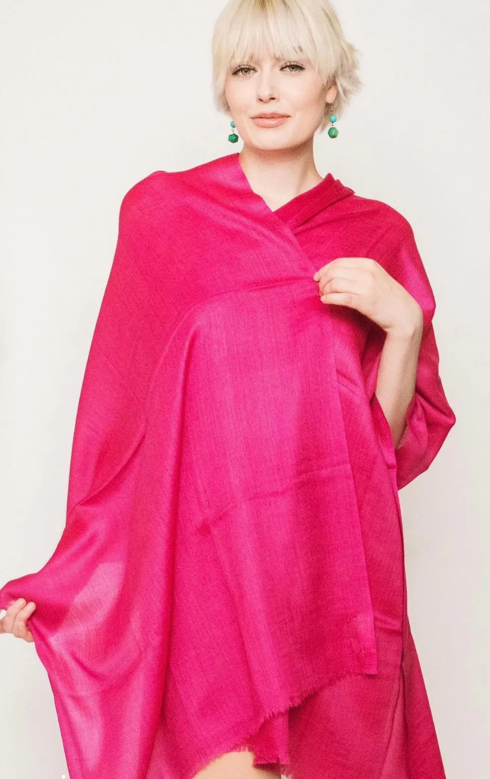 Luxury Light Cashmere Shawl -  Winter Sale 50% Off - At checkout use code Winter50%