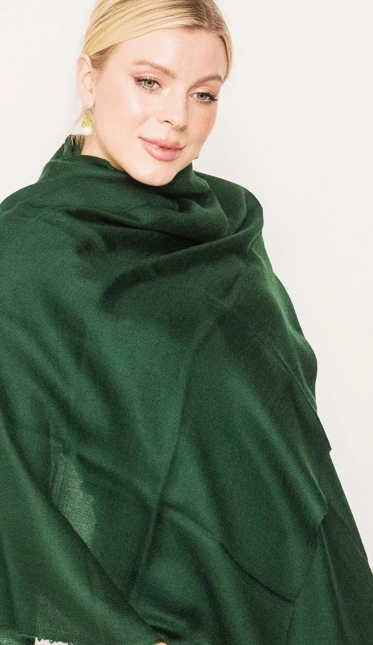 Luxury Light Cashmere Shawl -  Winter Sale 50% Off - At checkout use code Winter50%