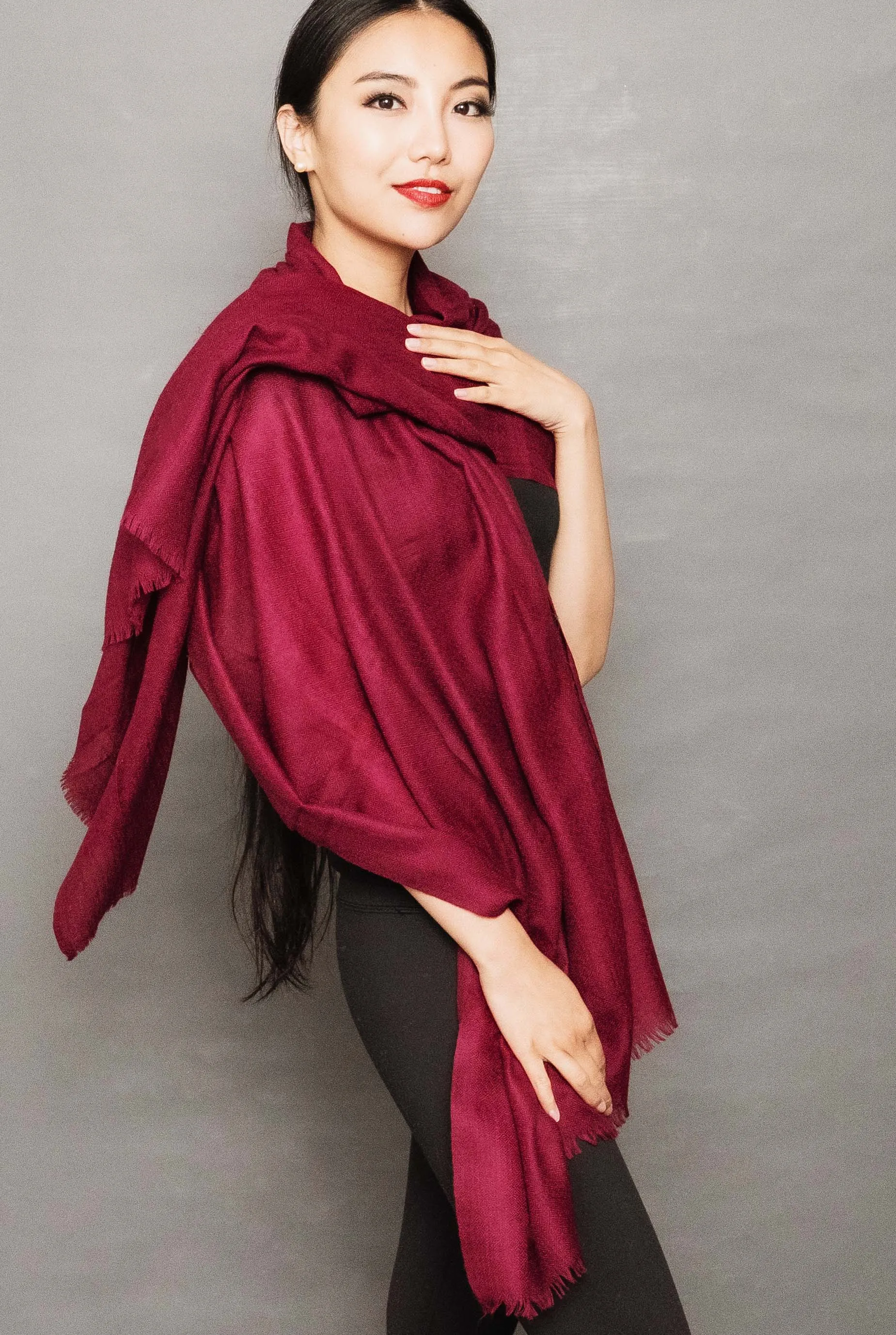 Luxury Light Cashmere Shawl -  Winter Sale 50% Off - At checkout use code Winter50%