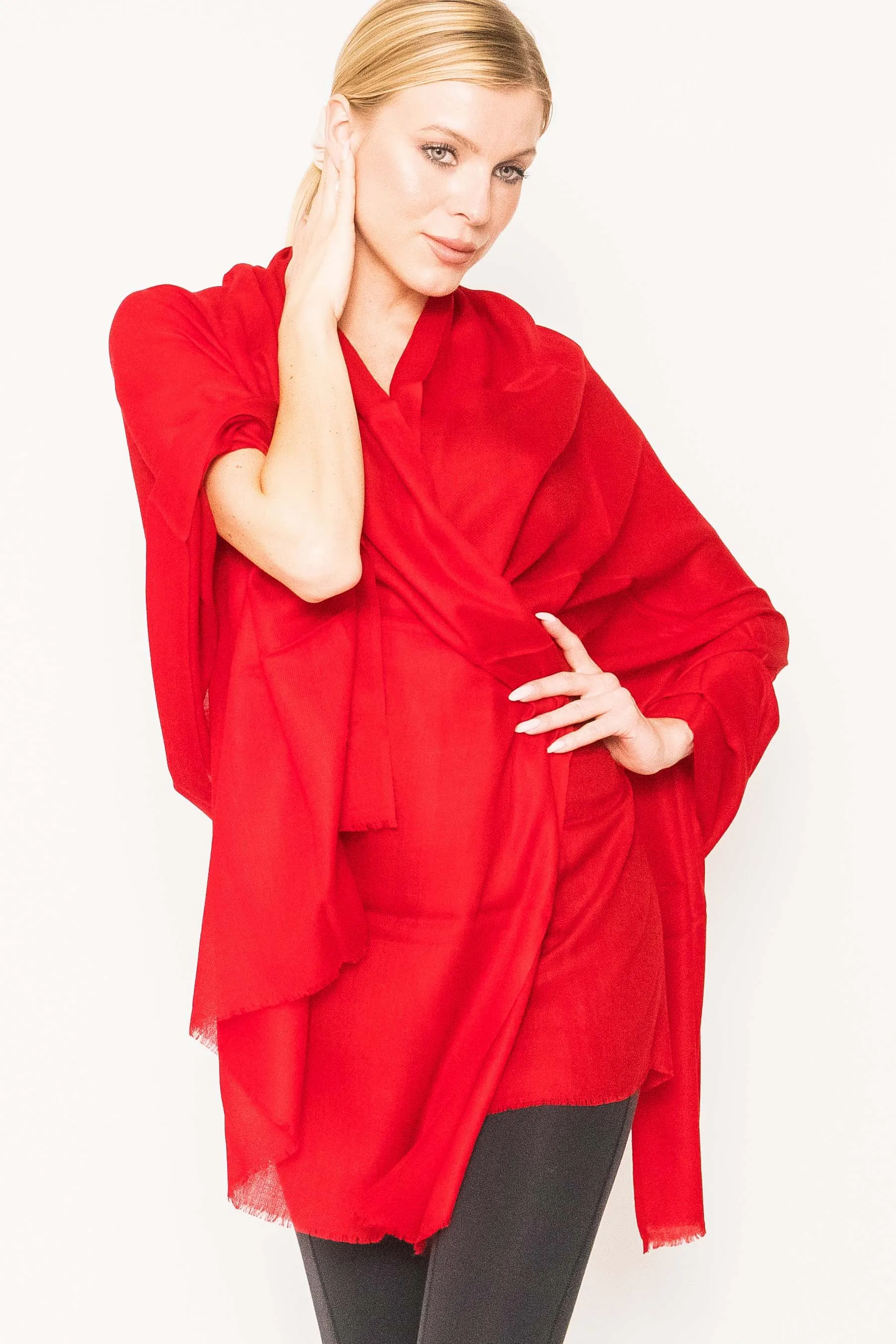 Luxury Light Cashmere Shawl -  Winter Sale 50% Off - At checkout use code Winter50%