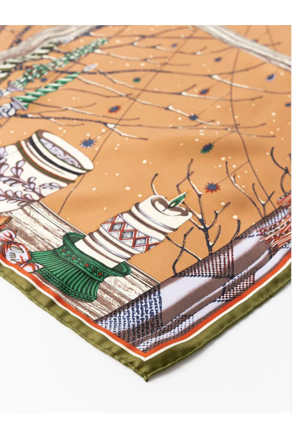 MANIPURI - Hygge 88 Scarf Orange