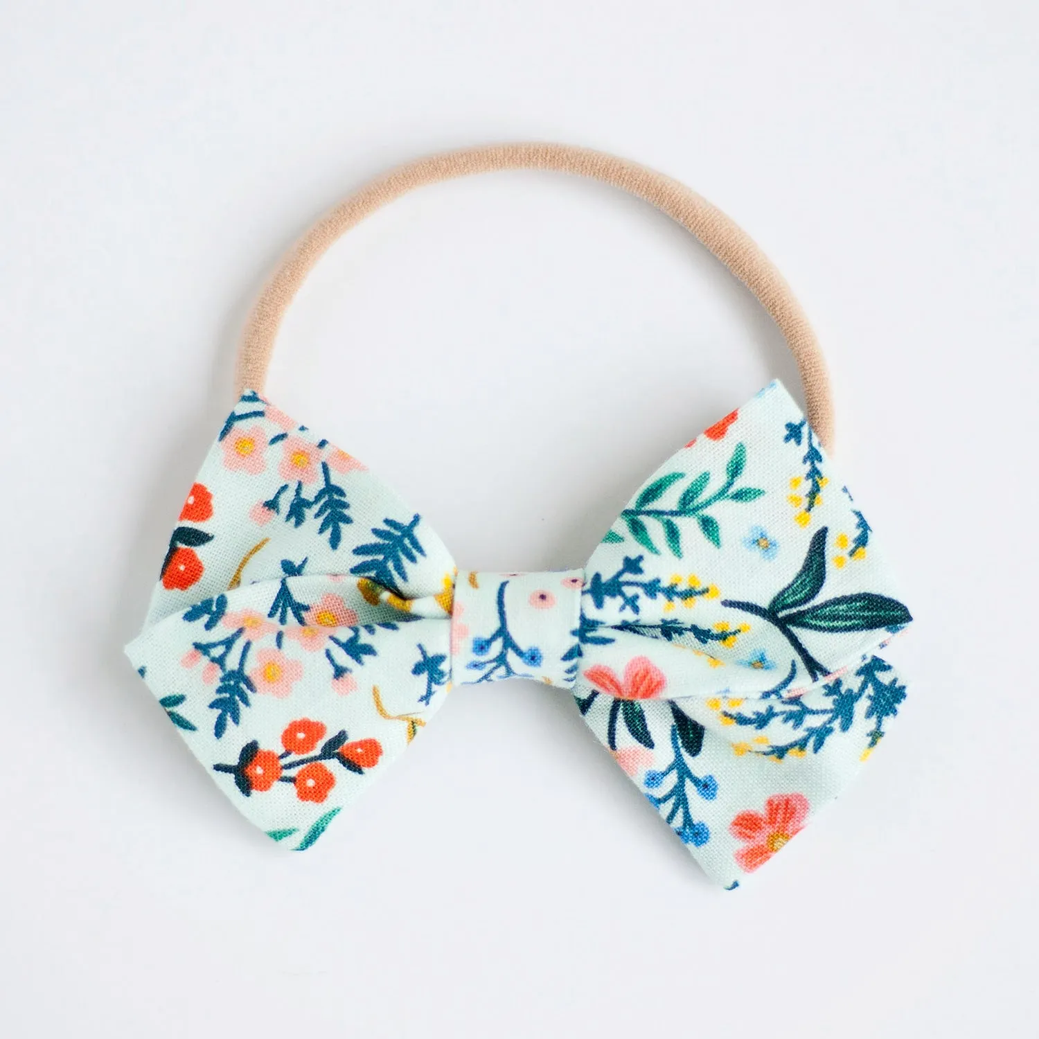 Men's Necktie / Mint Metallic Floral