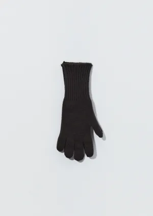 Merino Cashmere Gloves — Ebony