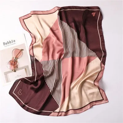 Nellou Luxury Brand Silk Scarf