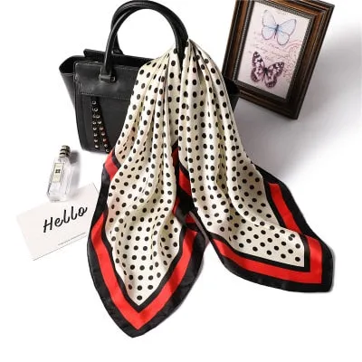 Nellou Luxury Brand Silk Scarf