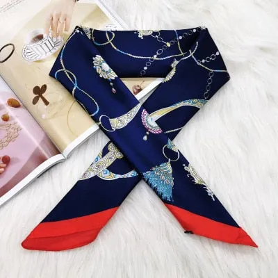 Nellou Luxury Brand Silk Scarf