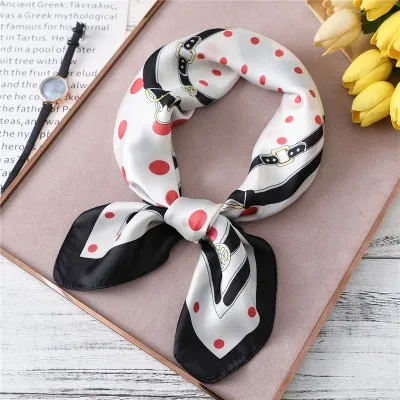Nellou Luxury Brand Silk Scarf