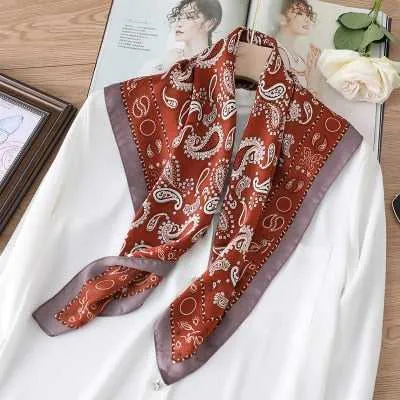 Nellou Luxury Brand Silk Scarf