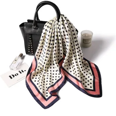 Nellou Luxury Brand Silk Scarf